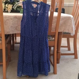 XS blue dress